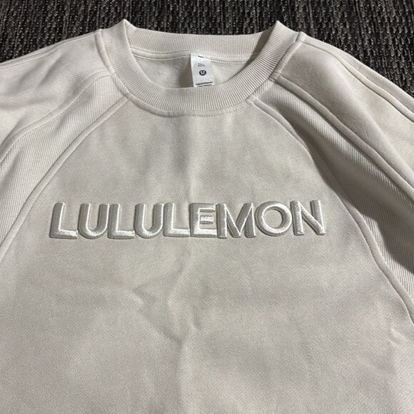 Lululemon Scuba Oversized Pullover *Wordmark RARE SPELLOUT - Picture 3 of 6